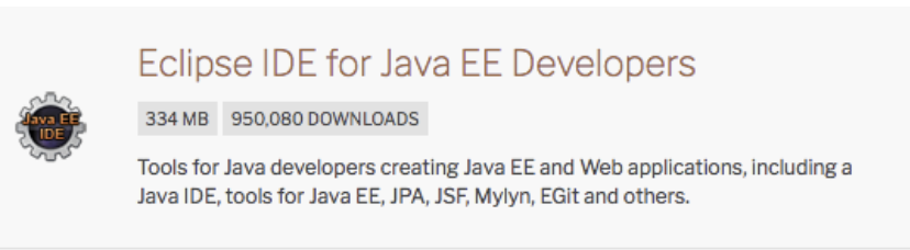Eclipse IDE EE Developers